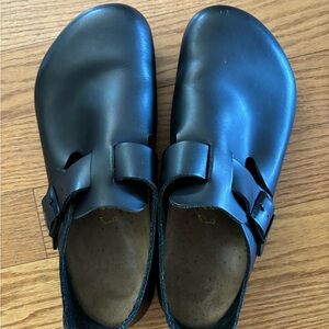 Men’s London Black Birkenstock Clog Size 11